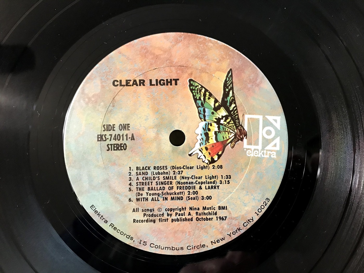 Elektra Records logo and record labels (1966–1983) - Fonts In Use