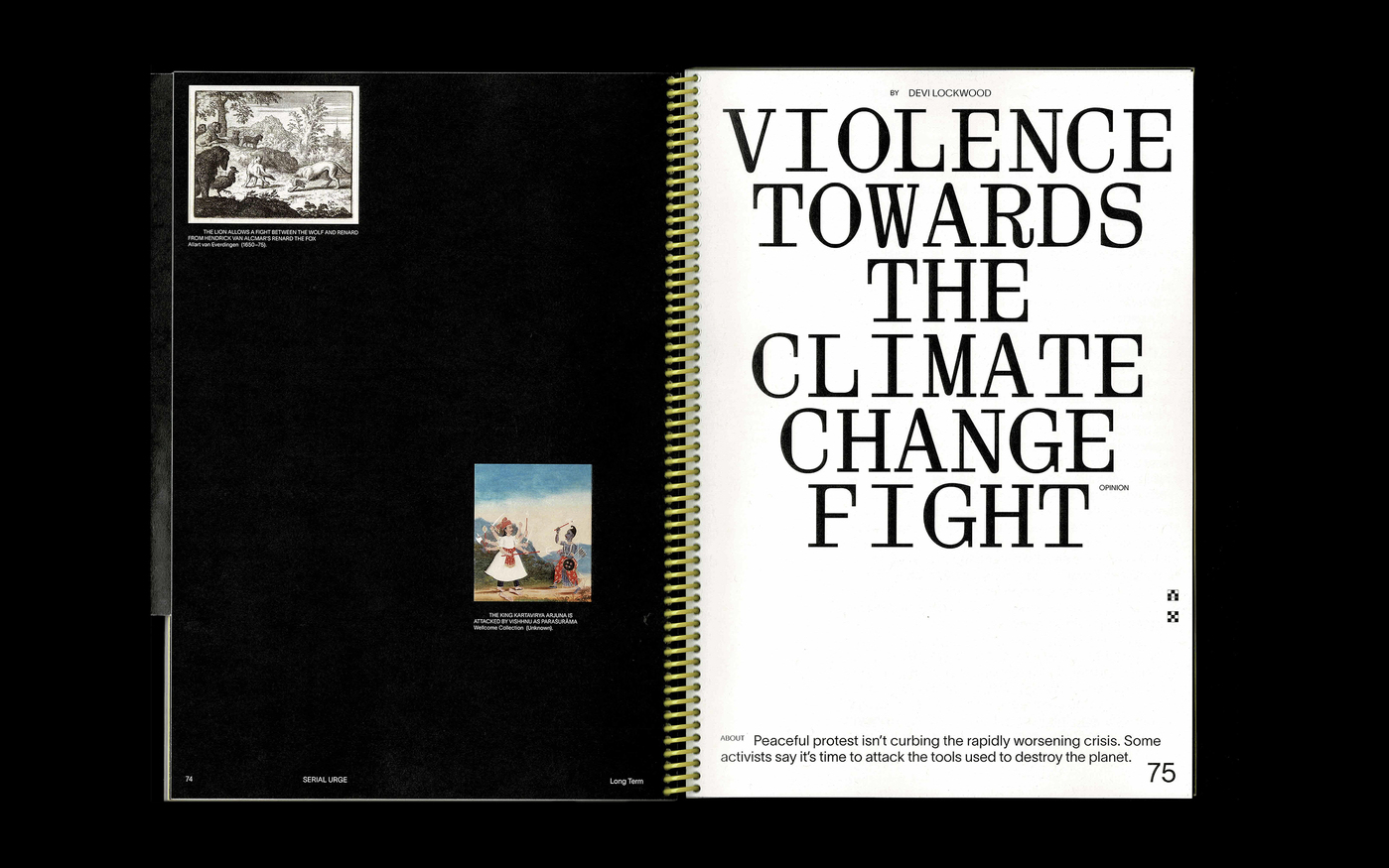 URGE - Fonts In Use