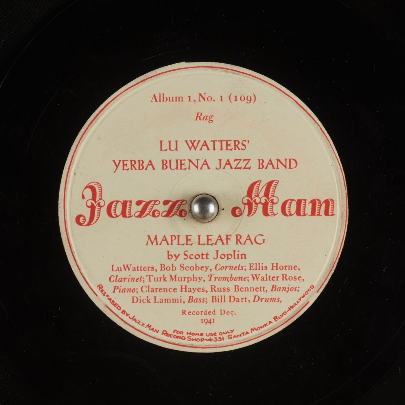 Jazz Man record labels - Fonts In Use