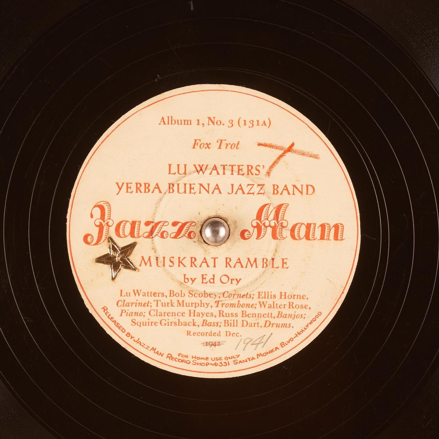 Jazz Man record labels - Fonts In Use